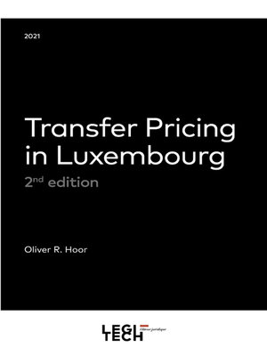 cover image of Transfer Pricing in Luxembourg--2e édition